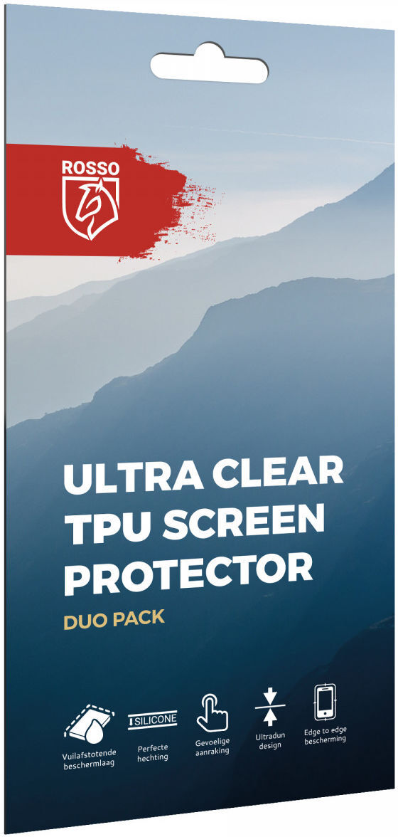 Rosso OnePlus 7T Ultra Clear Screen Protector Duo Pack afbeelding 8