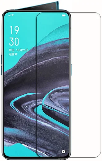 Oppo Reno 2 Volledig Dekkende Tempered Glass Screen Protector afbeelding 1