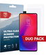 Rosso Xiaomi Mi 9T Pro Ultra Clear Screen Protector Duo Pack afbeelding 1