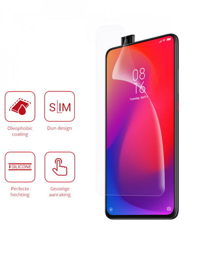 Rosso Xiaomi Mi 9T Pro Ultra Clear Screen Protector Duo Pack afbeelding 2