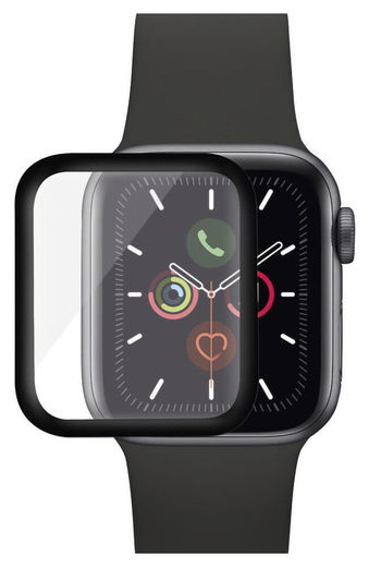 PanzerGlass - Apple Watch 4/5/6/SE 40MM Screenprotector - Tempered Glass - Zwart afbeelding 2