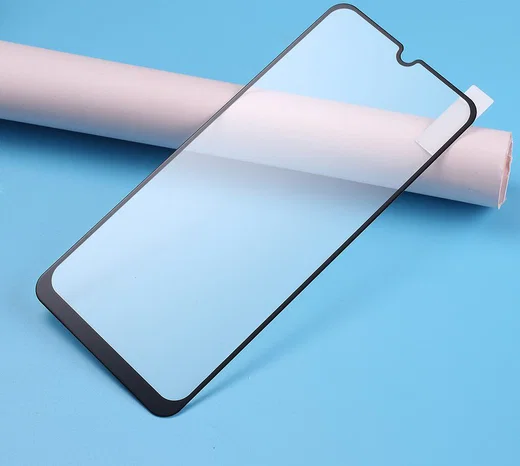 Motorola Moto G8 Plus Full Size Tempered Glass Screenprotector Zwart afbeelding 3