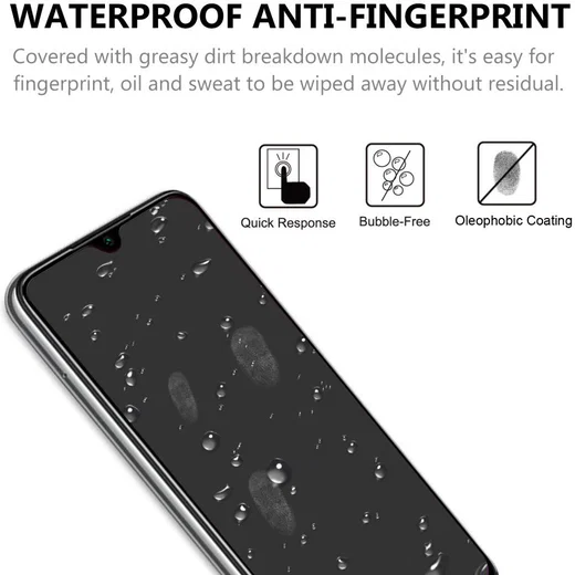Xiaomi Redmi Note 8T Volledig Dekkende Tempered Glass afbeelding 4