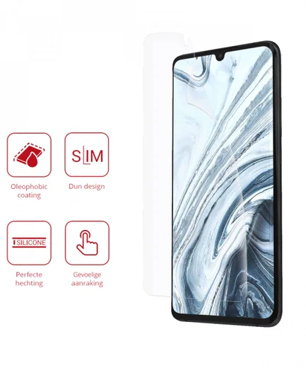 Rosso Xiaomi Mi Note 10 (Pro) Ultra Clear Screen Protector Duo Pack afbeelding 2