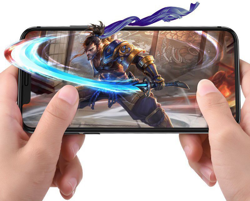 Hoco Flash Attach Series Apple iPhone 11 / XR Tempered Glass afbeelding 6
