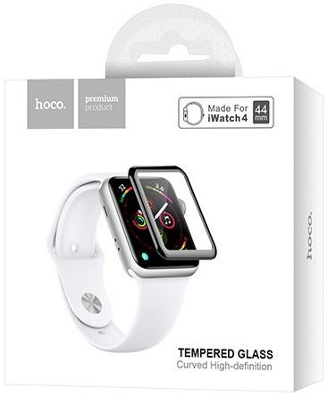 Hoco Curved HD Apple Watch 44MM Screenprotector Tempered Glass afbeelding 2