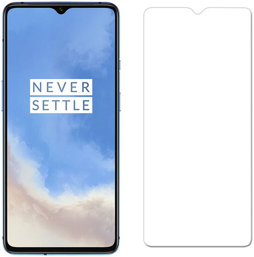 OnePlus 7T 2.5D Tempered Glass Screen Protector afbeelding 1