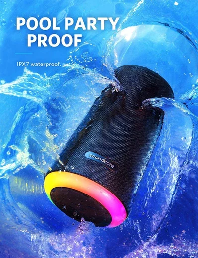 Anker Soundcore Flare+ 360° Bluetooth Speaker Blauw afbeelding 2