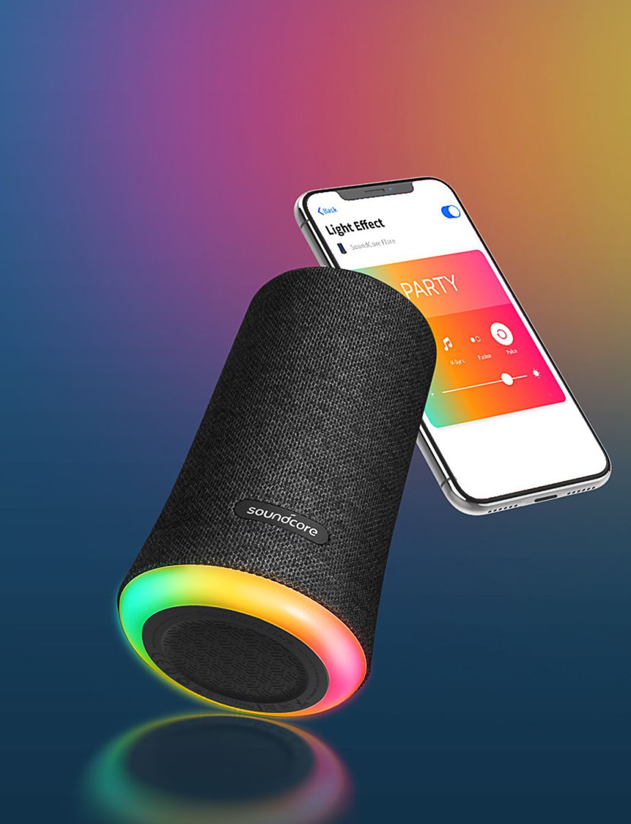 Anker Soundcore Flare Bluetooth Speaker Grijs afbeelding 5