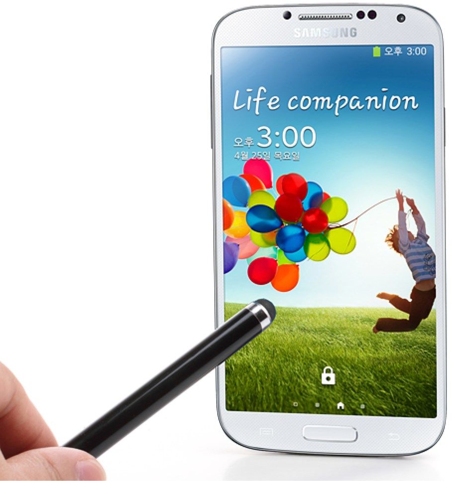 Universele Stylus Pen Met Balpen En Dop Zwart afbeelding 6