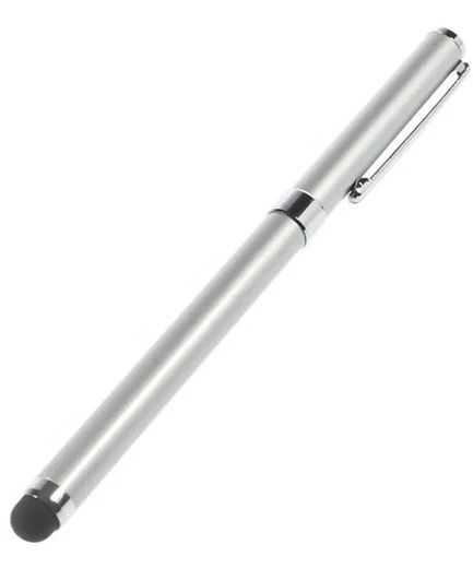 GHD touch pen Silver Universele Passieve Stylus Pen met Balpen afbeelding 1