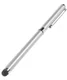 GHD touch pen Silver Universele Passieve Stylus Pen met Balpen afbeelding 1