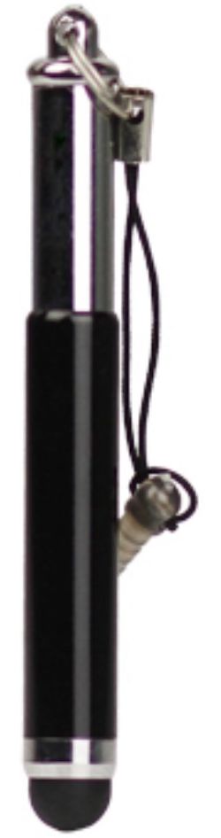 Universele Mini Stylus Pen Met 3.5MM Plug Zwart afbeelding 1