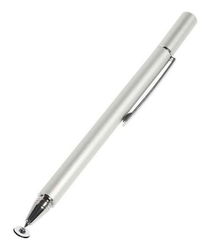 Universele Stylus Pen Met Precision Disc Tip Zilver afbeelding