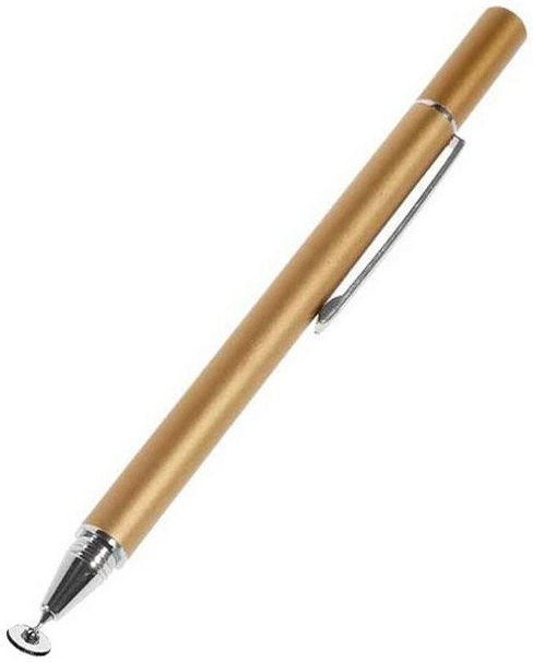 Universele Stylus Pen Met Precision Disc Tip Goud afbeelding 1