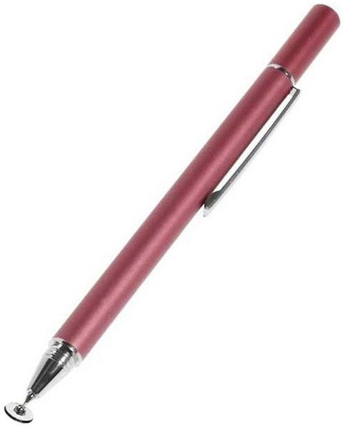 Universele Stylus Pen Met Precision Disc Tip Rood afbeelding 1