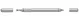 Baseus 2-in-1 Universele Stylus Pen Met Precision Disc Tip Zilver afbeelding 3