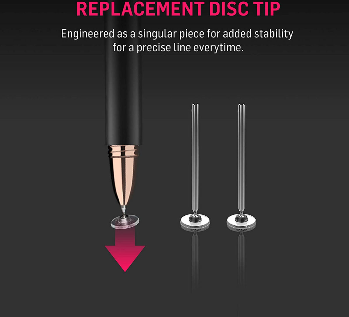 Adonit Jot Pro 4 Stylus Pen Met Disc Top Zwart afbeelding 4