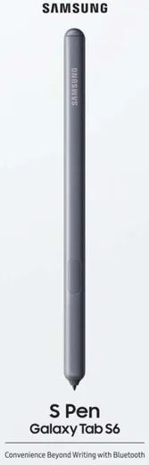 Originele Samsung S Pen Galaxy Tab S6 Stylus Pen Grijs afbeelding 2