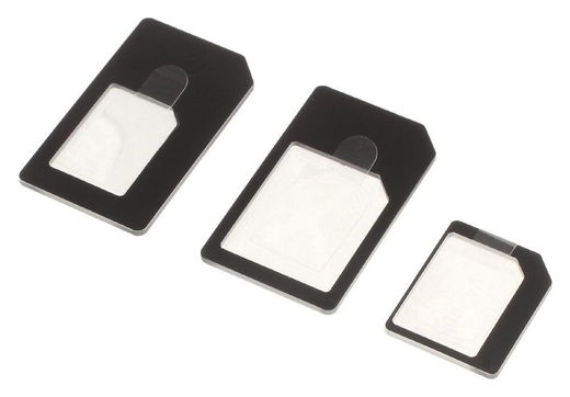 Noosy Simkaart Adapter Vergroter Nano en Micro 3 set afbeelding 2