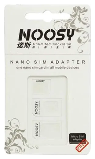 Noosy Simkaart Adapter Vergroter Nano en Micro 3 set afbeelding 6