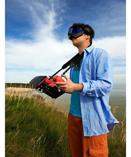 Parrot Bebop Drone Rood Skycontroller PF725100AA afbeelding 2