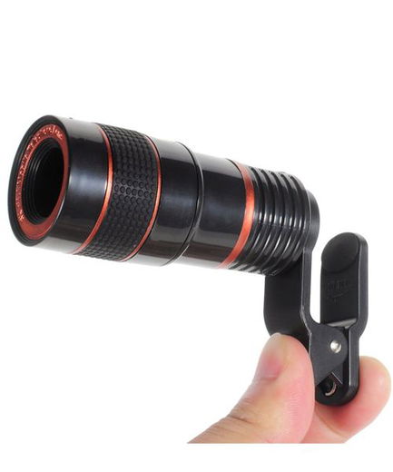 Universele Clip 8x Prime Telefoon Lens afbeelding 3