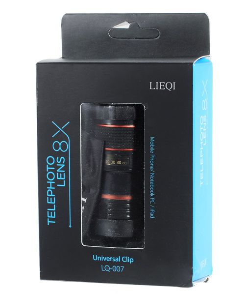 Universele Clip 8x Prime Telefoon Lens afbeelding 7
