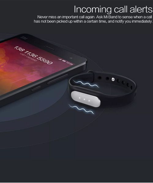 Xiaomi Mi Band 1S fitness tracker met hartslagmeter Zwart afbeelding 7