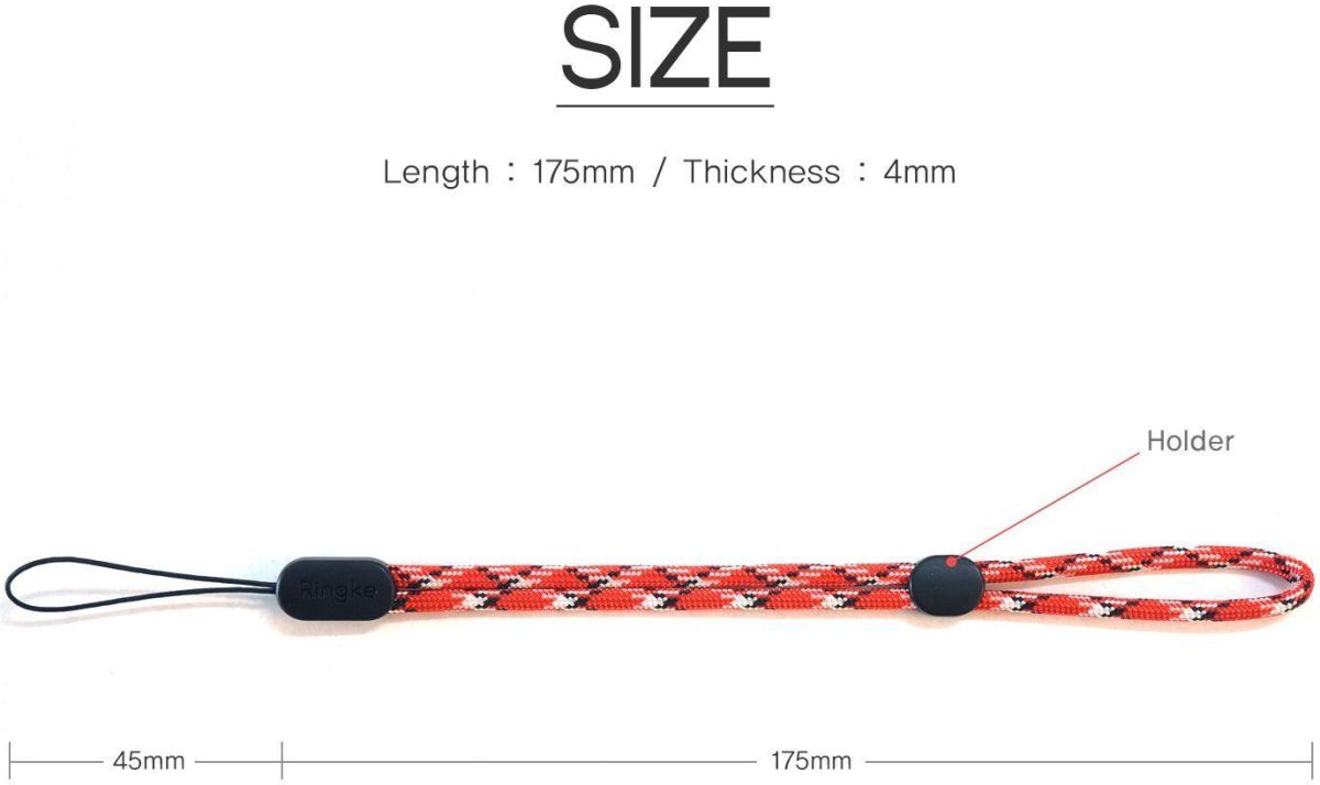 Ringke Lanyard Telefoon Polsband Strap Blauw afbeelding 4