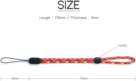 Ringke Lanyard Telefoon Polsband Strap Blauw afbeelding 4