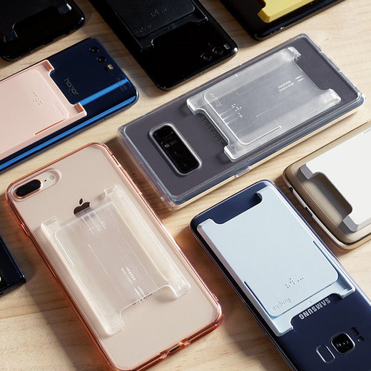 Ringke Universele Kaart Houder voor Twee Pasjes Zwart afbeelding 6