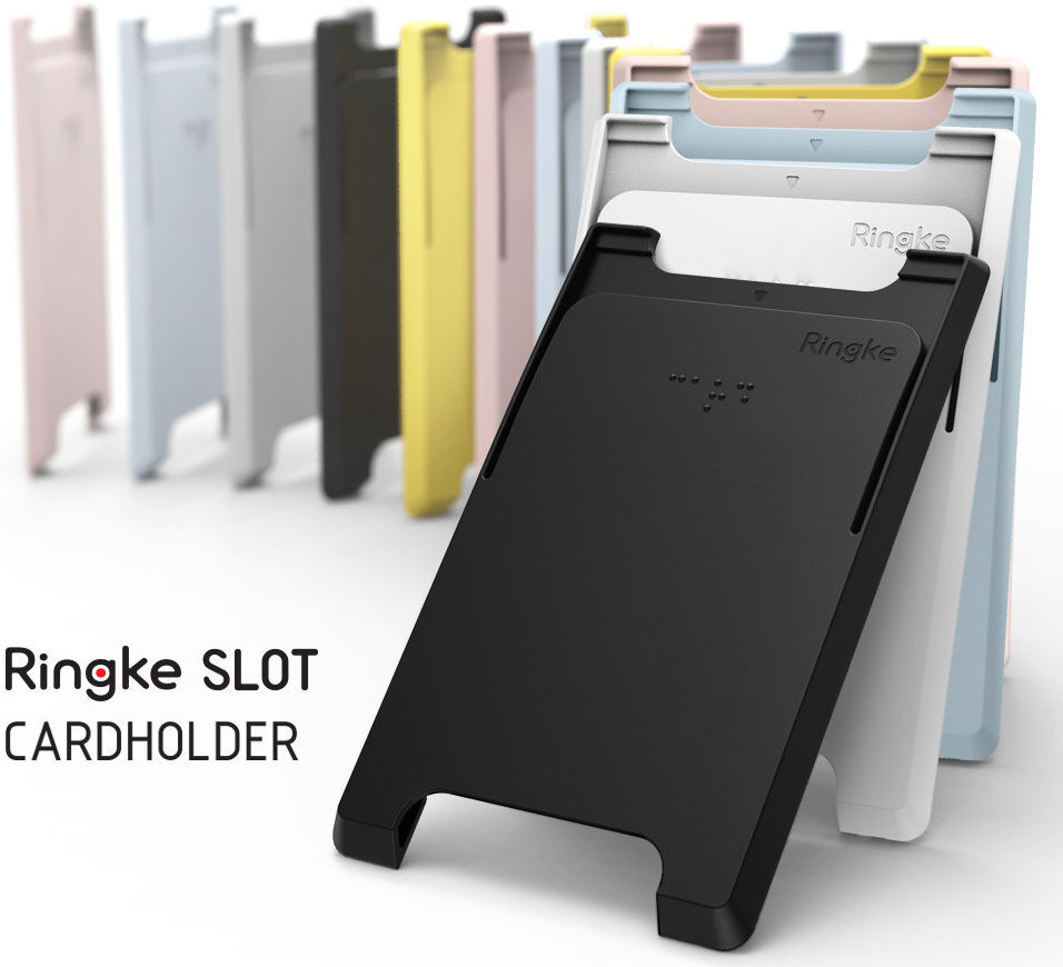 Ringke Universele Kaart Houder voor Twee Pasjes Zwart afbeelding 9