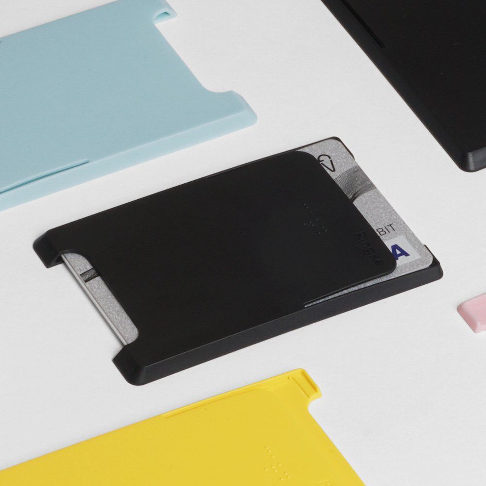 Ringke Universele Kaart Houder voor Twee Pasjes Zwart afbeelding 4