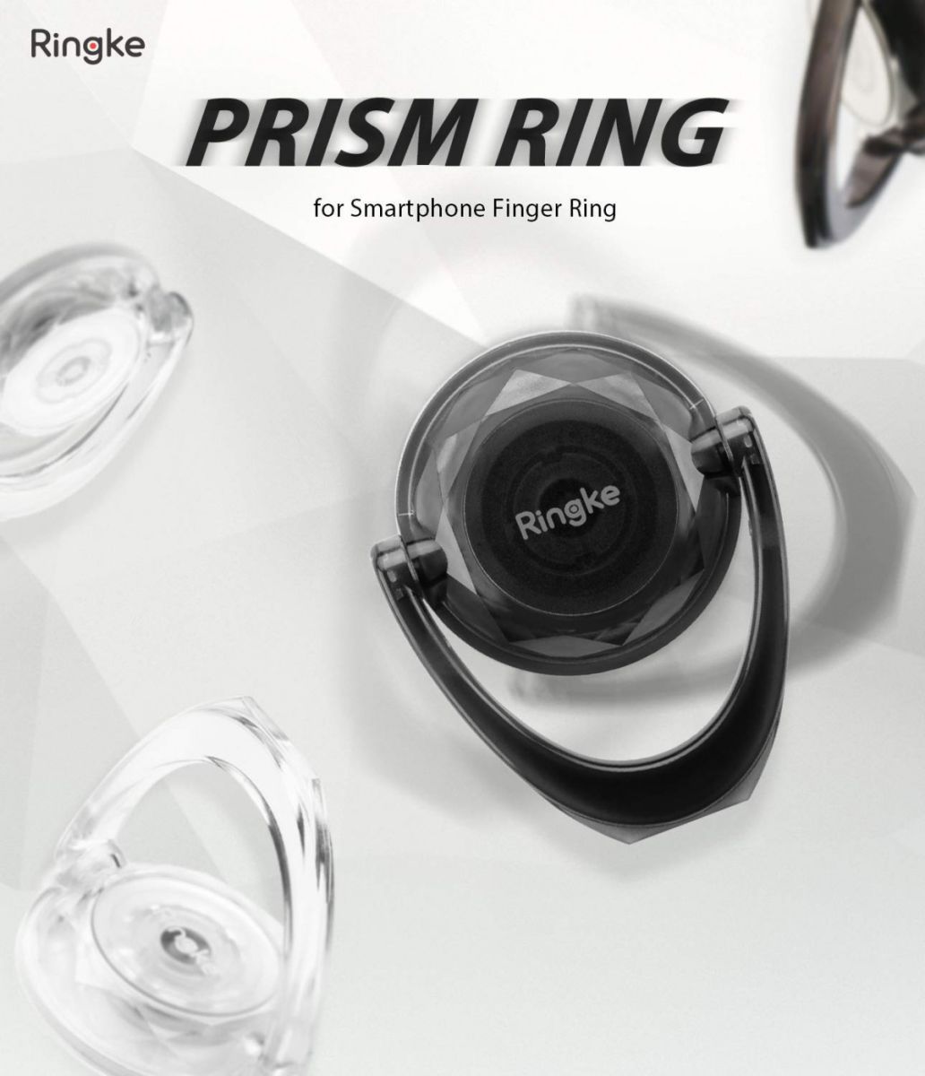 Ringke Prism Ring Set Zwart + Transparant afbeelding 3