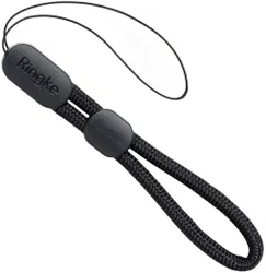Ringke Lanyard Vingerband Zwart afbeelding