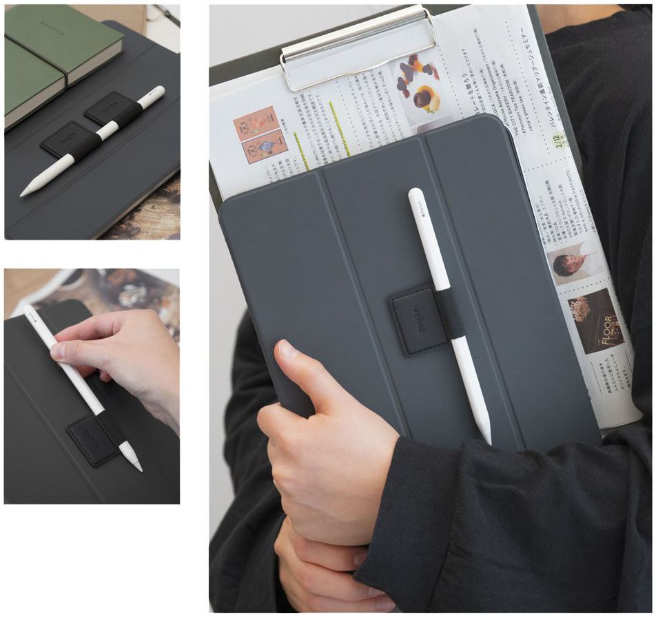 Ringke Klevende Penhouder 5-Pack Zwart afbeelding 9