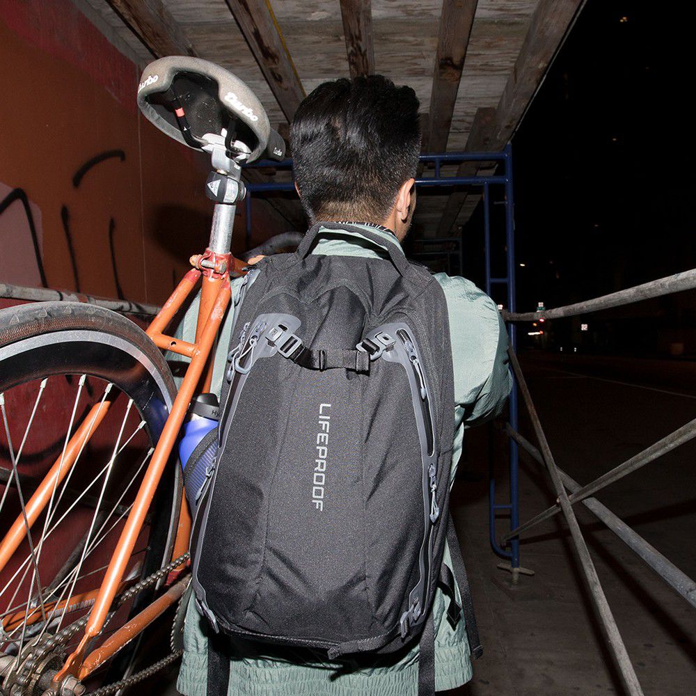 Lifeproof Goa Luxe Backpack 22L Stealth Tas Zwart afbeelding 7