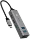 Baseus USB-C naar USB Hub 5 Poorten Grijs afbeelding 8