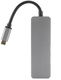 Universele 5-in-1 USB-C Adapter (Micro)SD / USB  HDMI Grijs afbeelding 6