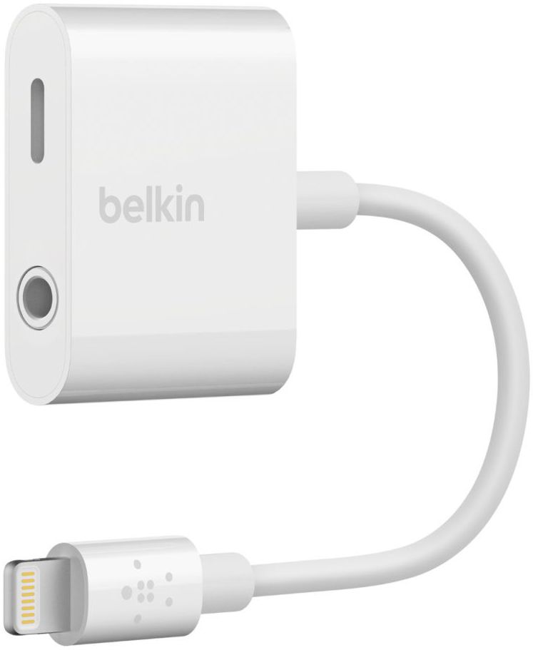 Belkin Charge RockStar™ Apple Lightning naar Lightning en Aux Adapter afbeelding 1