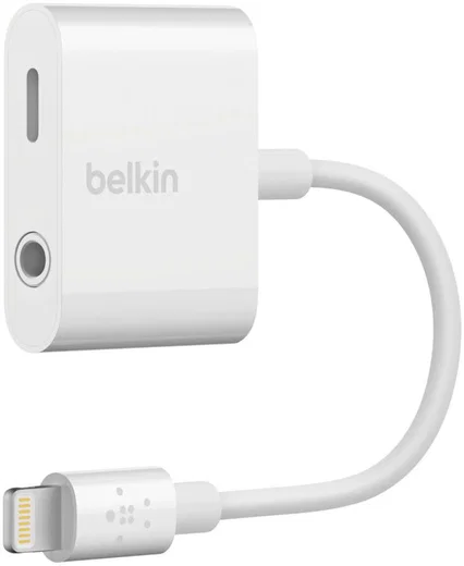 Belkin Charge RockStar™ Apple Lightning naar Lightning en Aux Adapter afbeelding 1