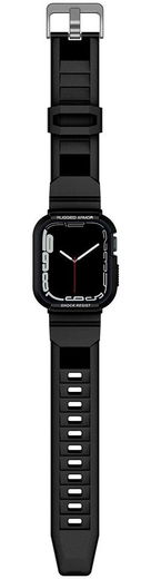 Spigen Rugged Armor Pro - Apple Watch 45MM / 44MM Hoesje en Bandje - Zwart afbeelding 10
