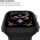 Spigen Thin Fit - Apple Watch 44MM Hoesje - Hard Plastic Bumper - Zwart afbeelding 8