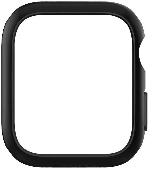 Spigen Thin Fit - Apple Watch 44MM Hoesje - Hard Plastic Bumper - Zwart afbeelding 11
