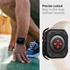 Spigen Rugged Armor - Apple Watch 45MM / 44MM Hoesje - Full Protect - Zwart afbeelding 5