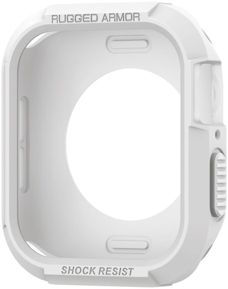Spigen Rugged Armor Apple Watch 45MM / 44MM Hoesje Full Protect Wit afbeelding 5