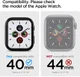 Spigen Thin Fit Apple Watch 40MM Hoesje Hard Plastic Bumper Zwart afbeelding 9