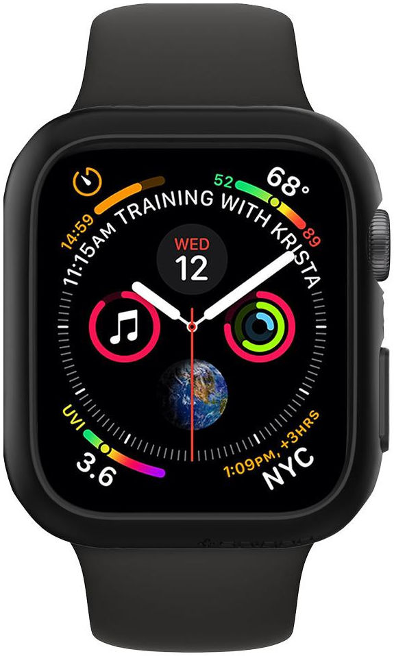 Spigen Thin Fit Apple Watch 40MM Hoesje Hard Plastic Bumper Zwart afbeelding 14