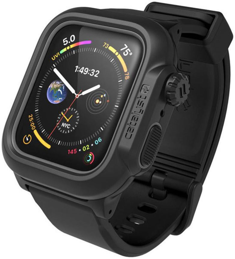 Catalyst Full Protect - Waterdicht Apple Watch 44MM Hoesje - Zwart afbeelding 6
